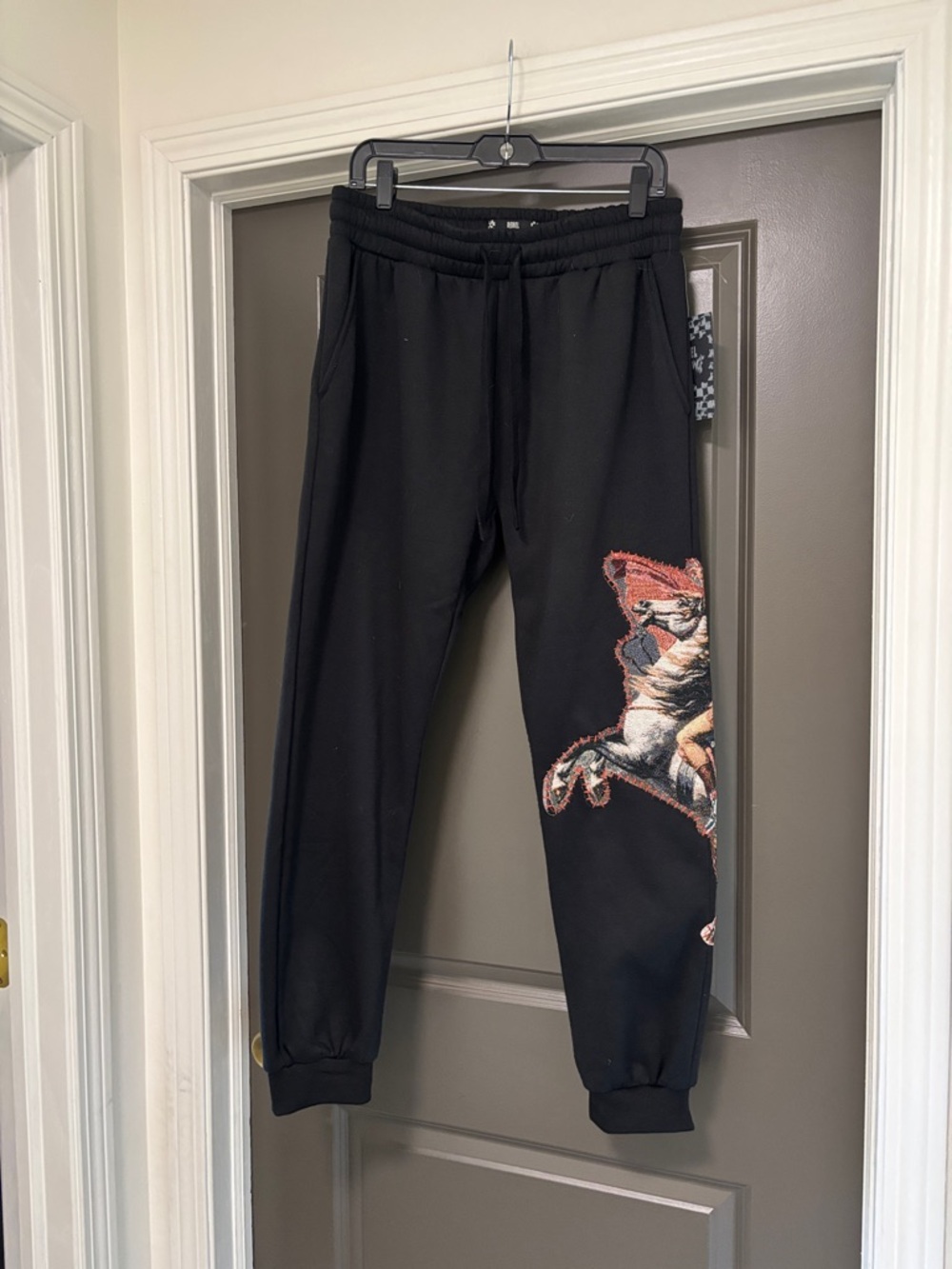 Rebel Vengeance Black sweatpants NWT L
